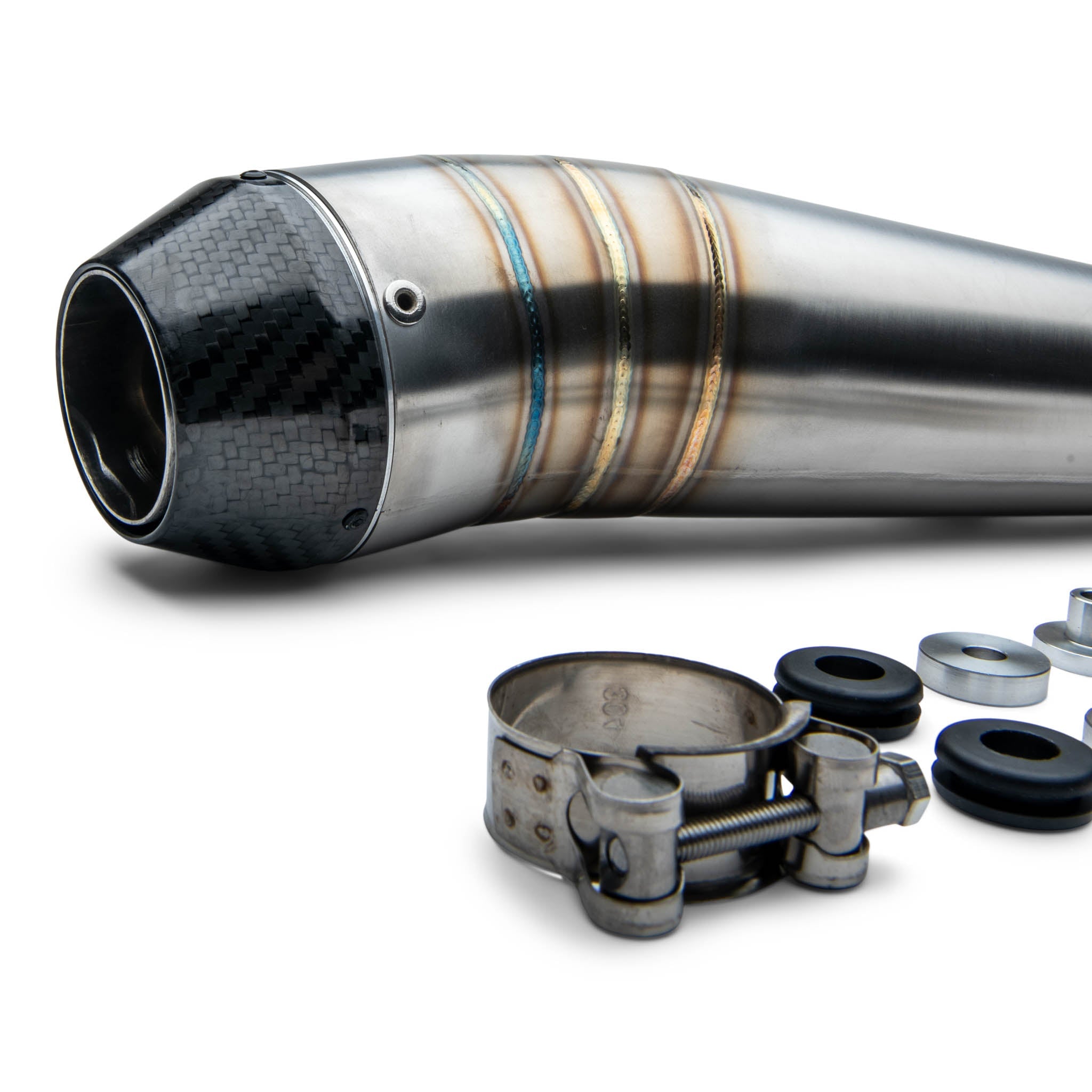 GP Carbon Slip On Exhaust for Triumph Thruxton 900