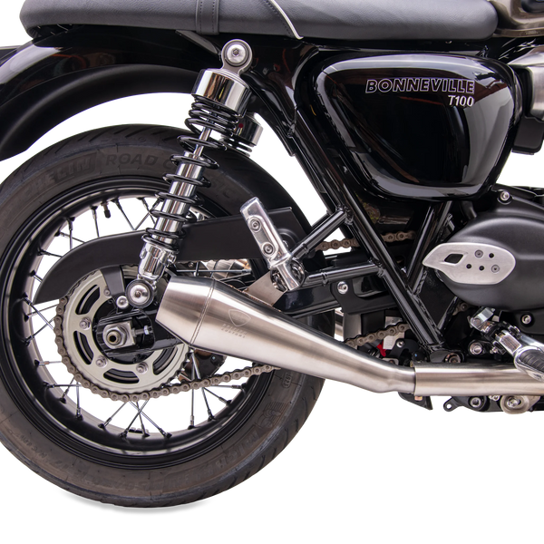 Shorty Slip-On Exhaust for Speed Twin 1200RS (2025+) | Handcrafted