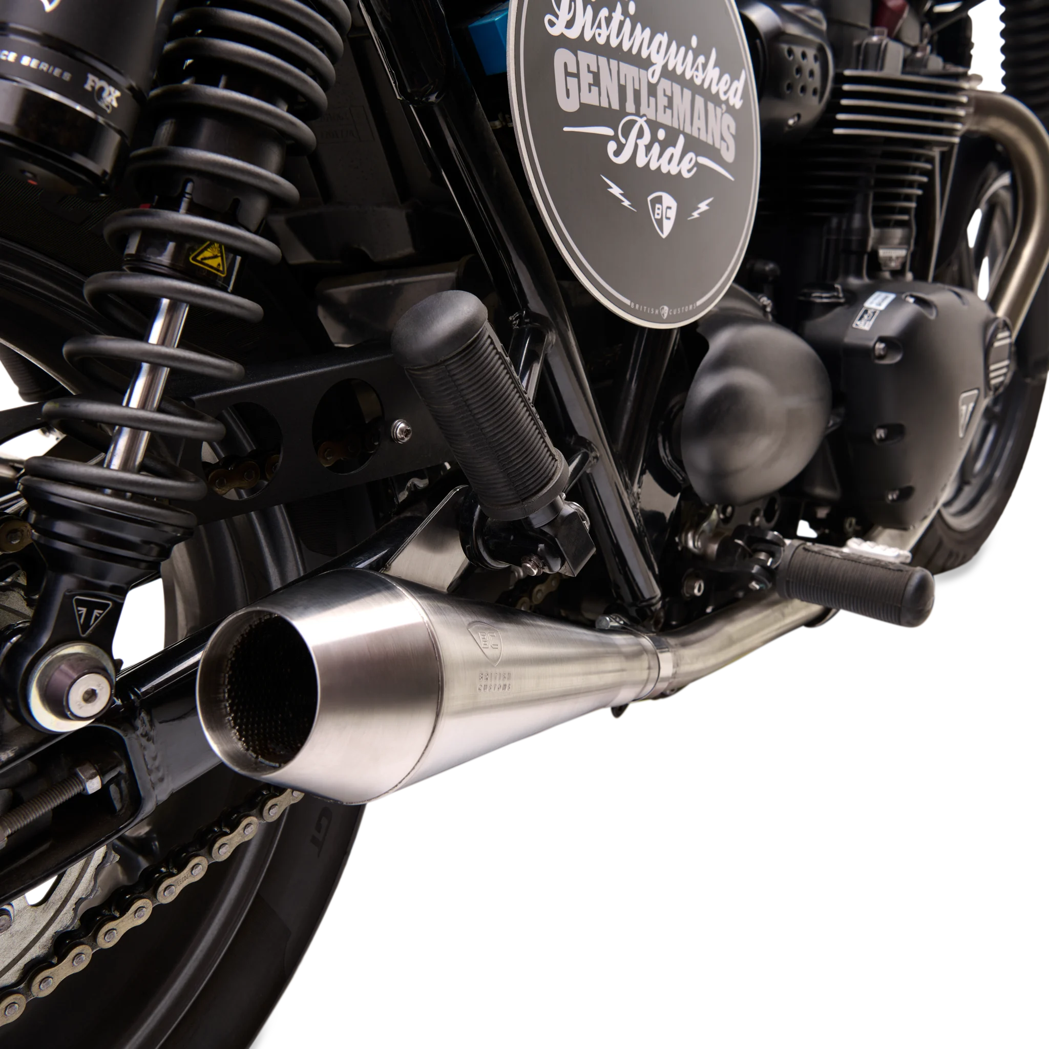 Builder Series Shorty Exhaust | Street Twin & Street Cup