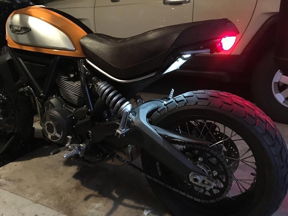 New Rage Cycles Fender Eliminator Kit for Ducati Scrambler