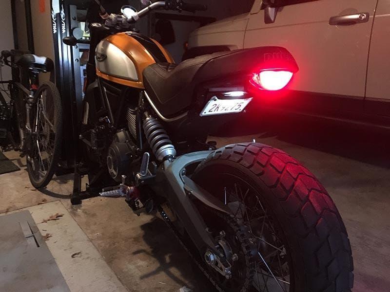 New Rage Cycles Fender Eliminator Kit for Ducati Scrambler