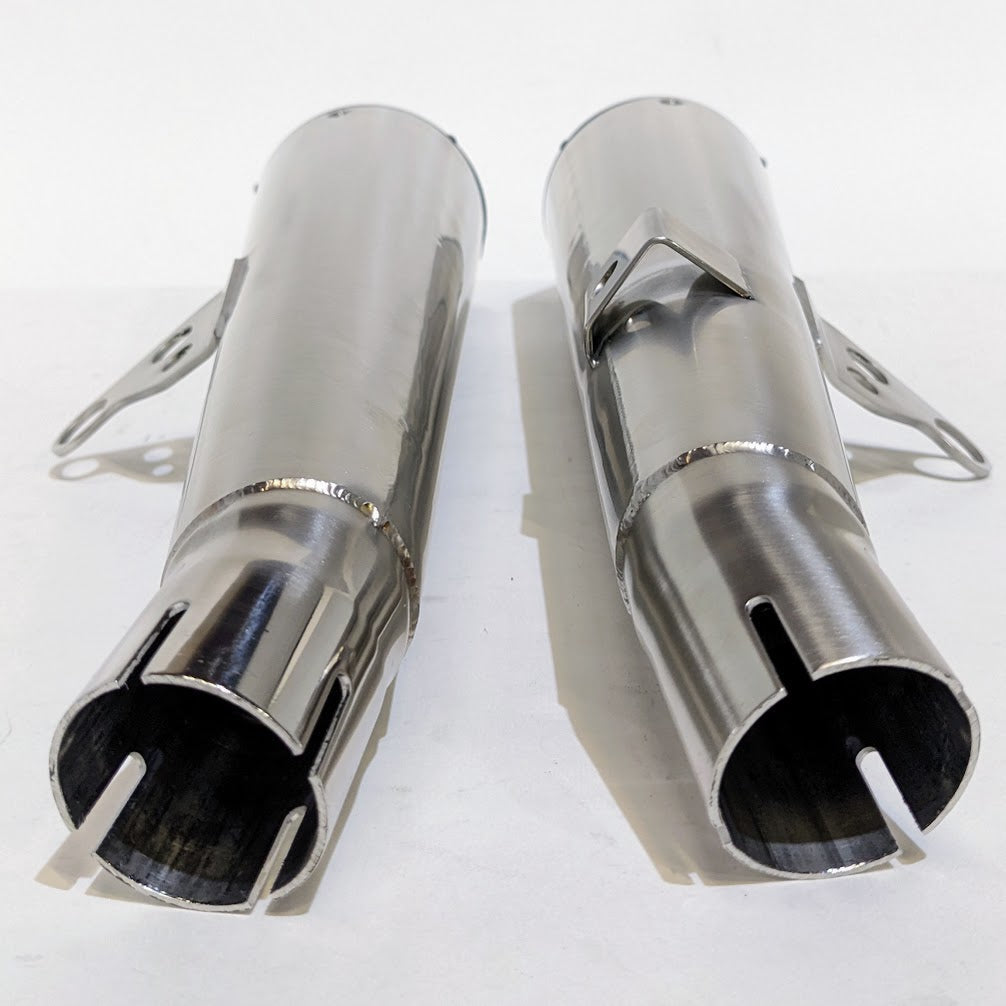 BLEM-A | Predator Carbon Slip On Exhaust for Triumph Bonneville T100 / T120