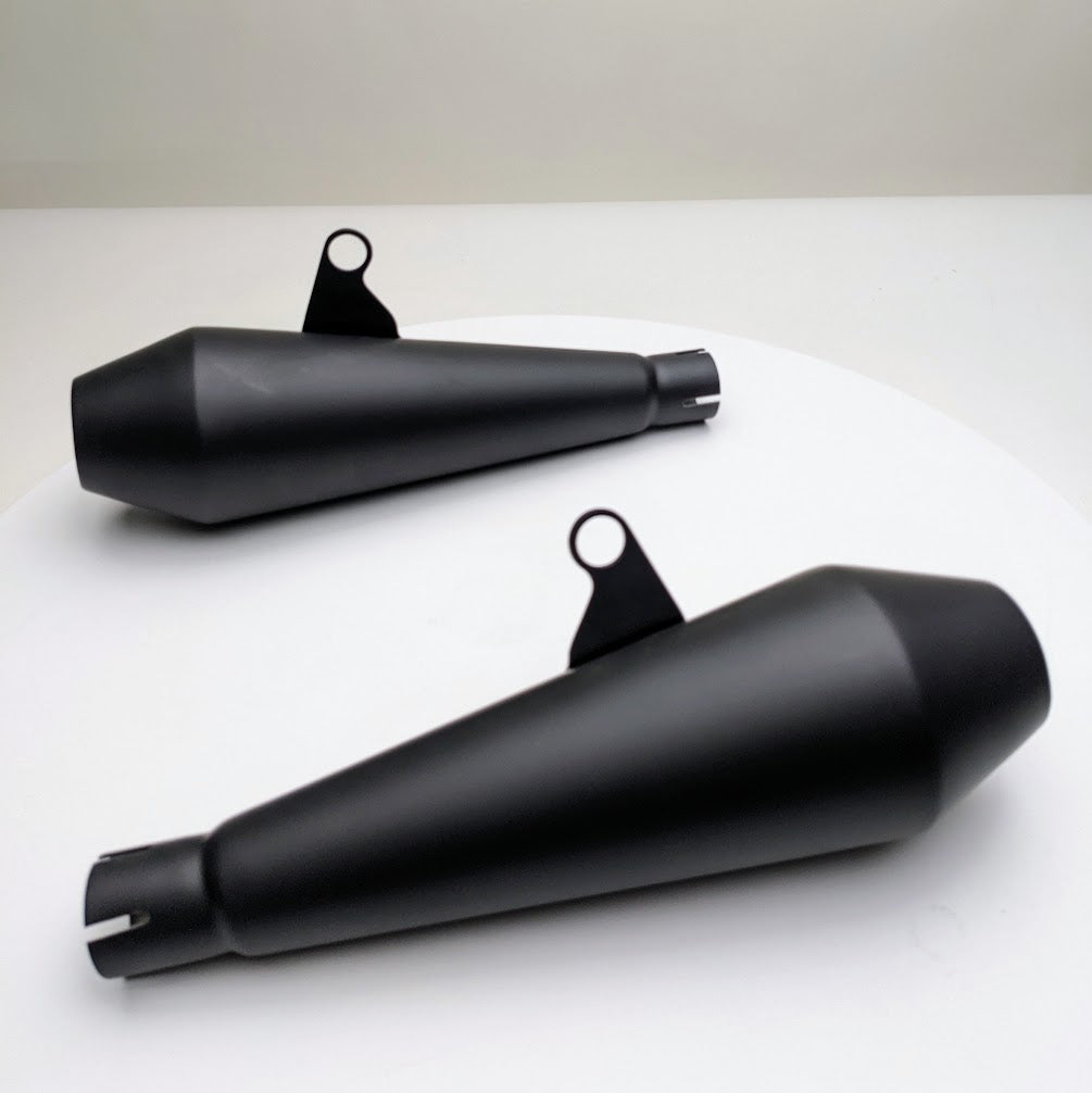 BLEM-D | Shorty Predator Pro Slip On Exhaust for Street Twin Street Cup | Black