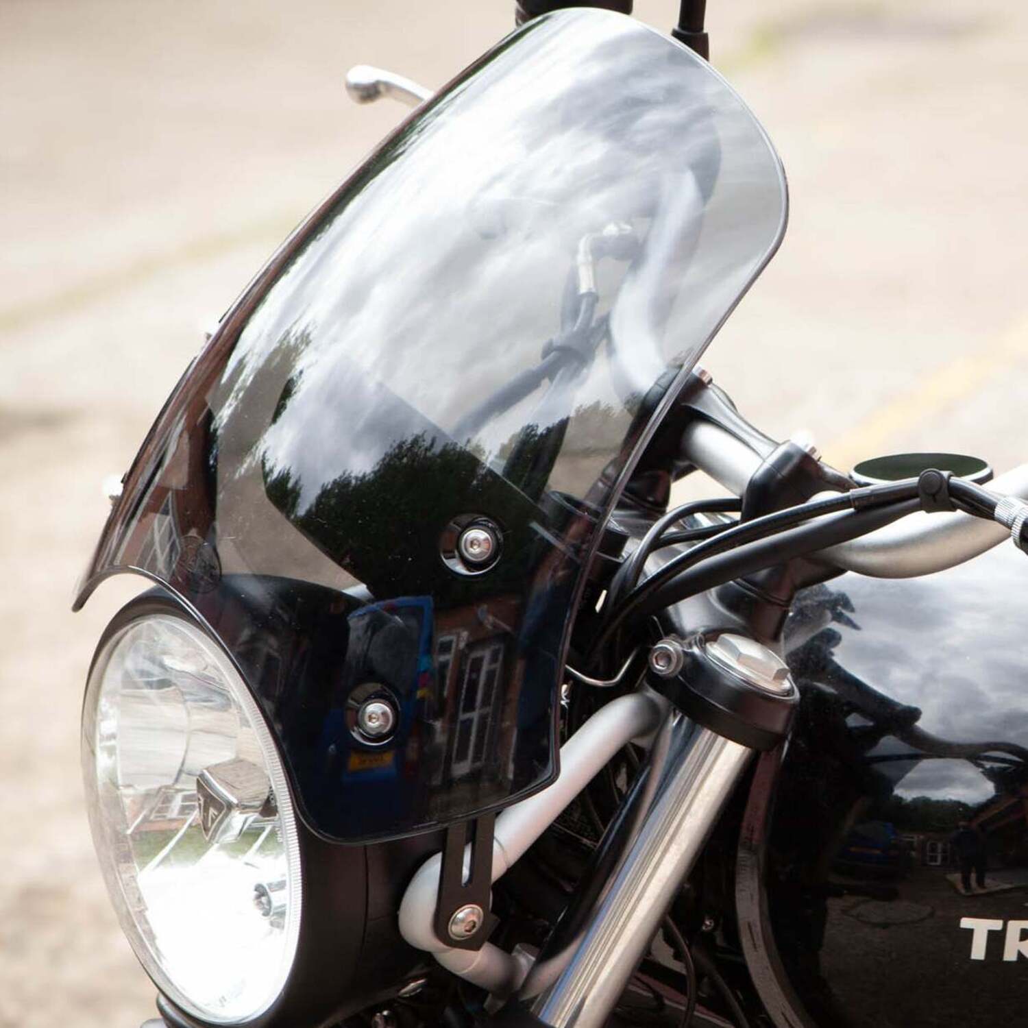 Dart Marlin S3 Flyscreen for Triumph Street Scrambler (2021 on) - Ligh