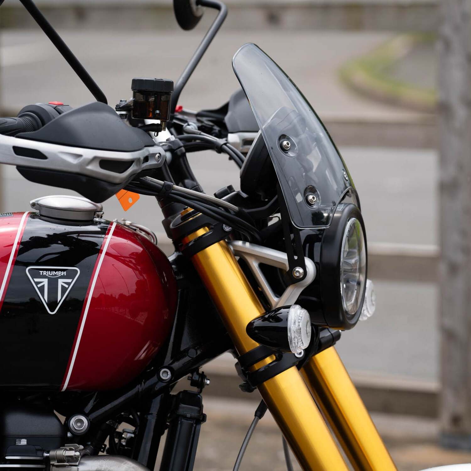 Dart Classic S3 Flyscreen for Triumph Scrambler 1200 | Light Tint