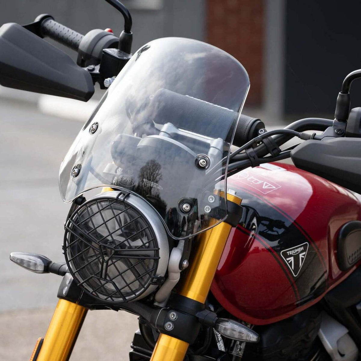 1200 Touring Screen Triumph Scrambler 1200 Xe Fly Screen Isotta 