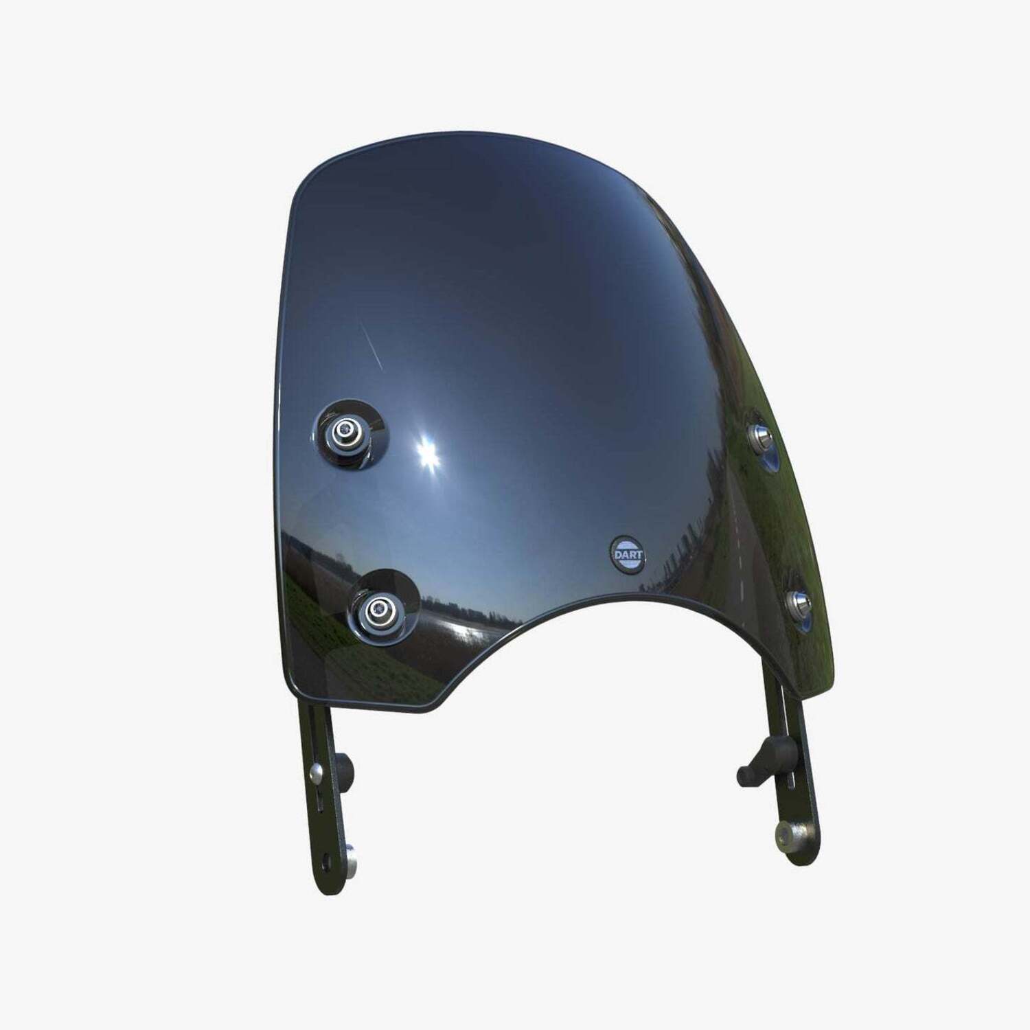 Dart Classic S3 Flyscreen for Triumph Thruxton 1200 | Black - Accessories