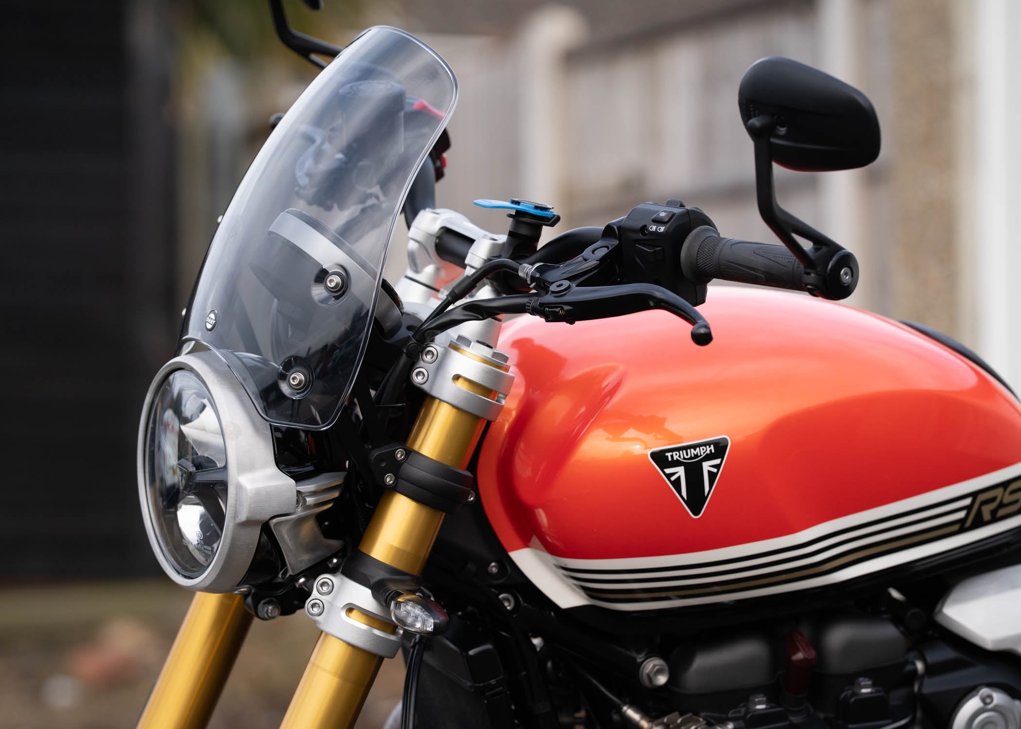 Dart Marlin S3 (Light Grey) Flyscreen for Triumph Speed Twin 1200 2025 and newer