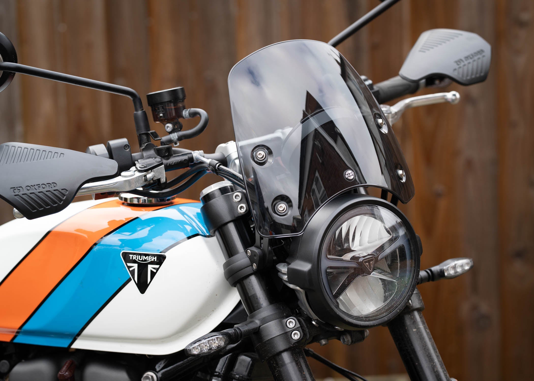 Dart Classic S3 (Dark) Flyscreen for Triumph Scrambler 900 2026 and newer