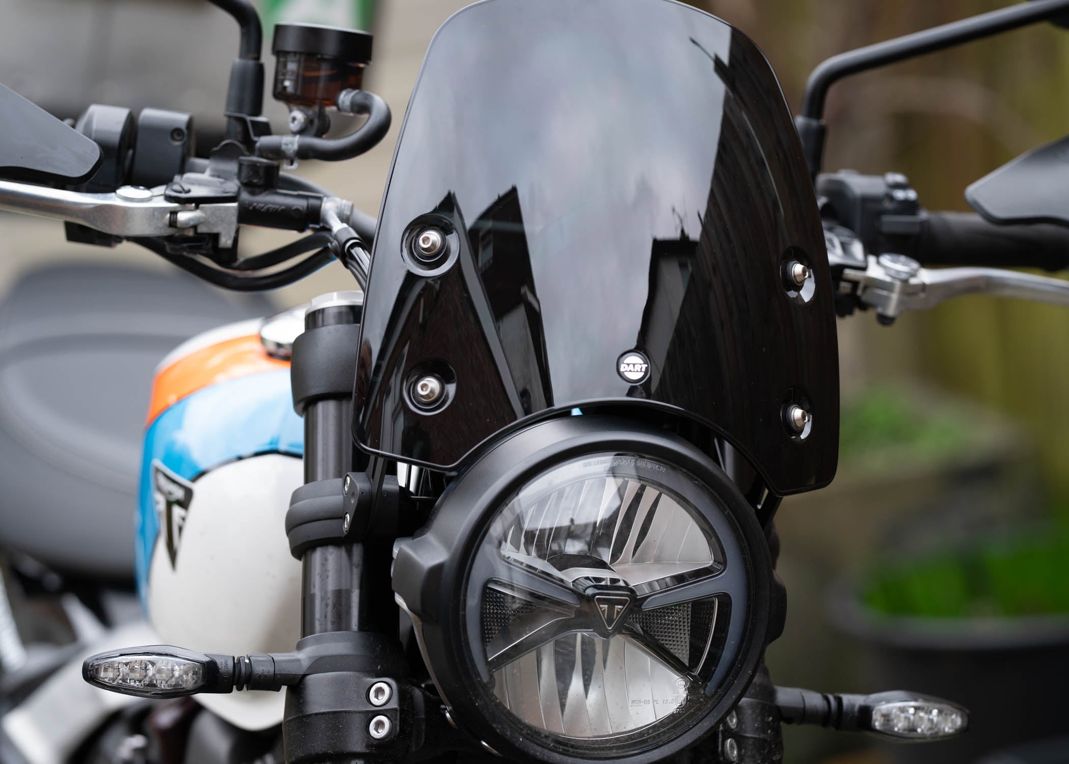 Dart Classic S3 (Black) Flyscreen for Triumph Scrambler 900 2026 and newer
