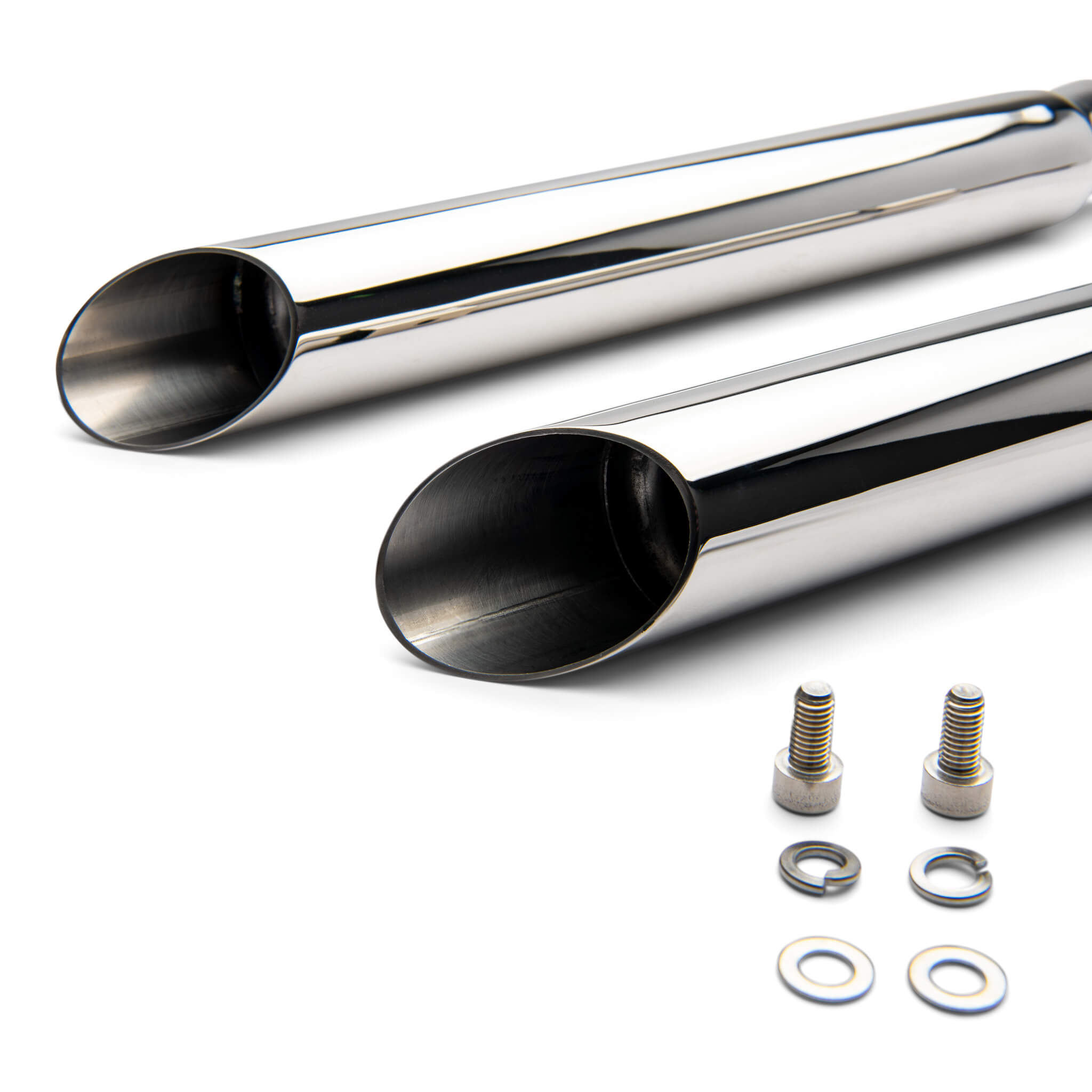 Slash Cut Shotgun Slip-On Exhaust for Triumph Scrambler 900 (2006-2016)