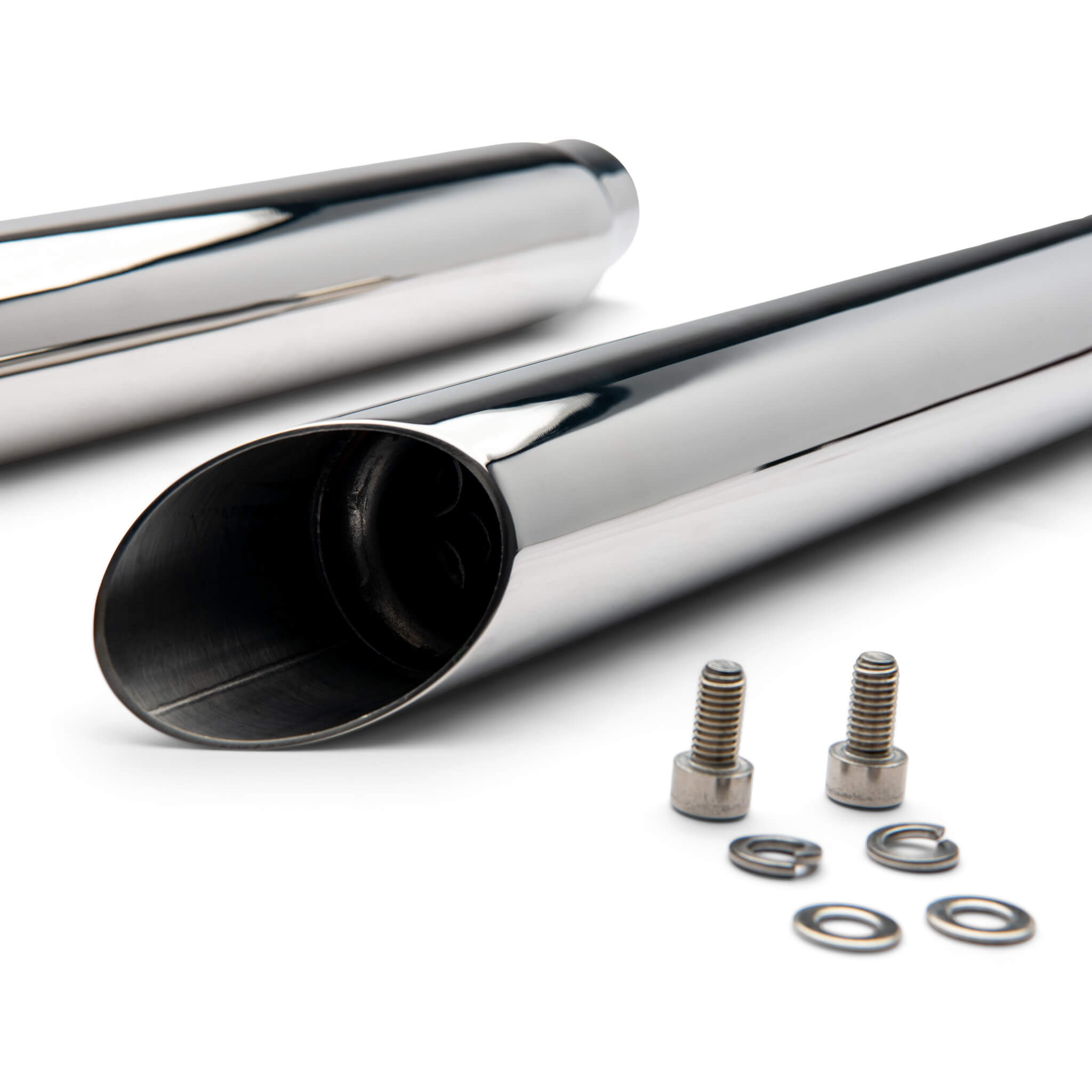 Slash Cut Shotgun Slip-On Exhaust for Triumph Scrambler 900 (2006-2016)