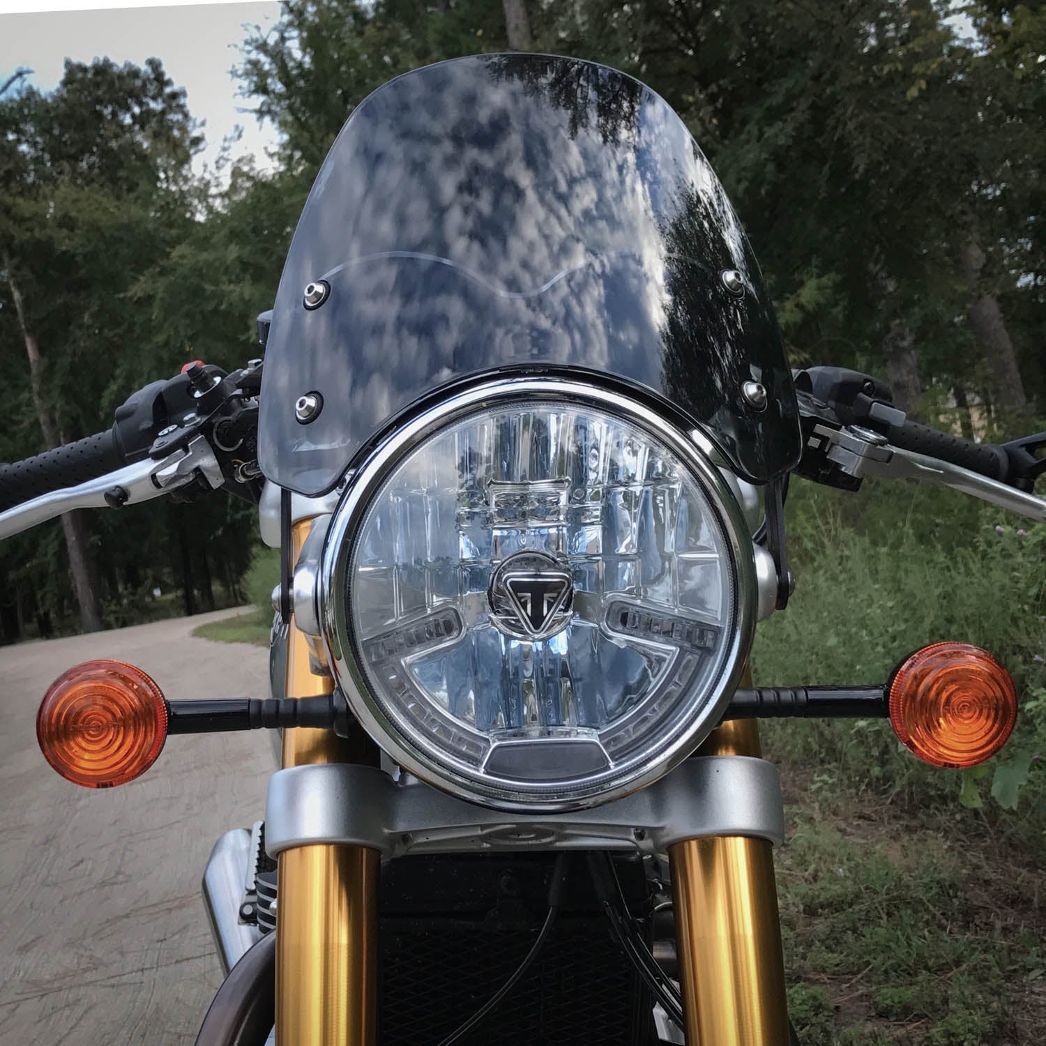 Dart Series 3 Flyscreen for Triumph Thruxton 1200 / R / RS