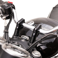 3” Up & 1” Over Handlebar Risers for Triumph Motorcycles | British Customs