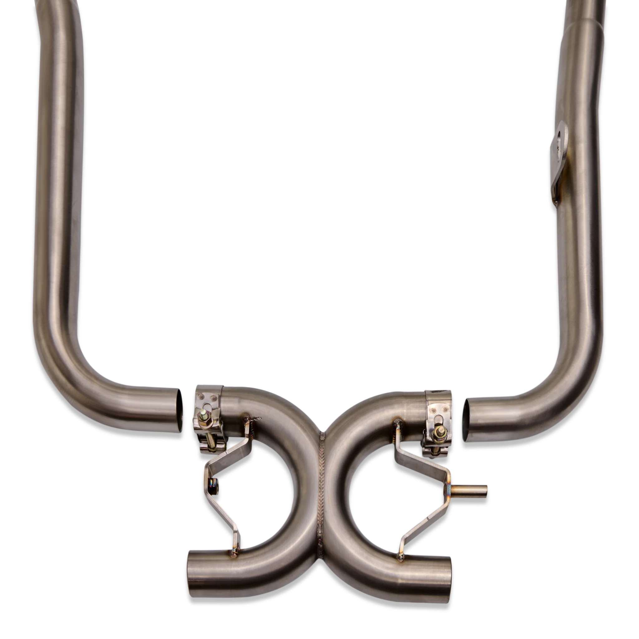 British Customs X-Pipe decat mid pipe kit for Triumph Bonneville T100 T120