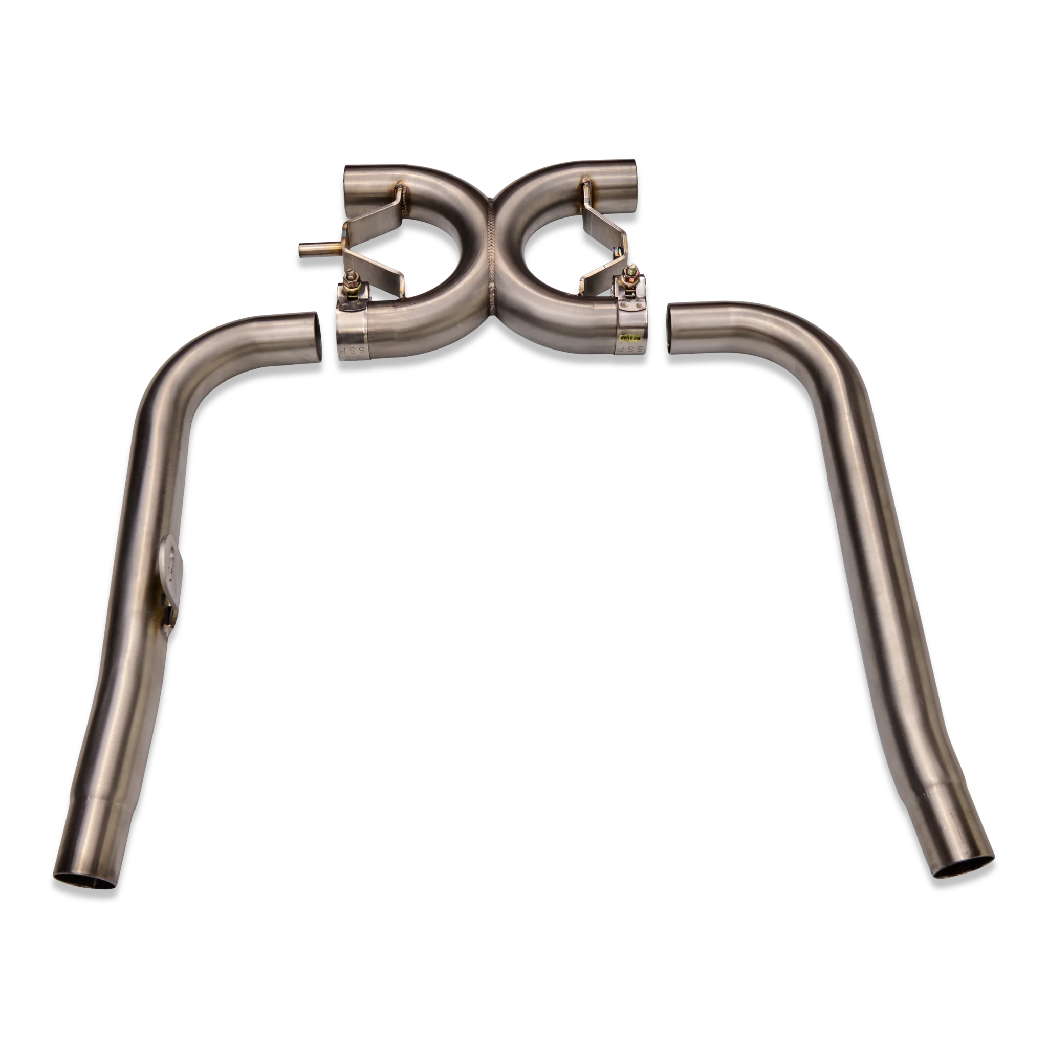 British Customs X-Pipe decat mid pipe kit for Triumph Bonneville T100 T120