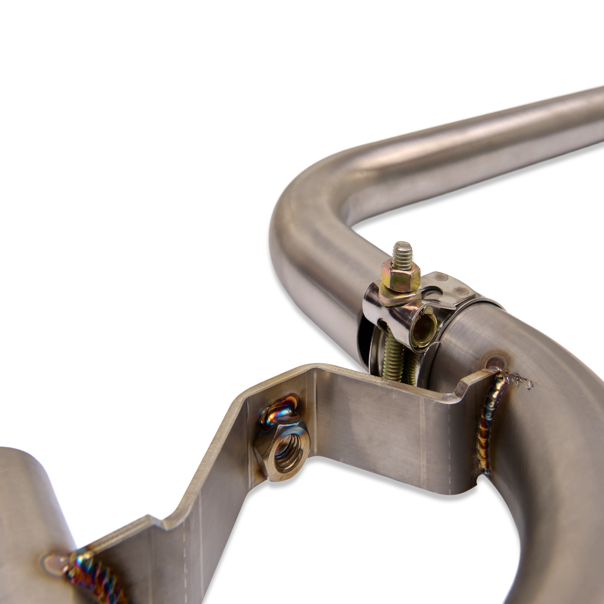 British Customs X-Pipe decat mid pipe kit for Triumph Bonneville T100 T120