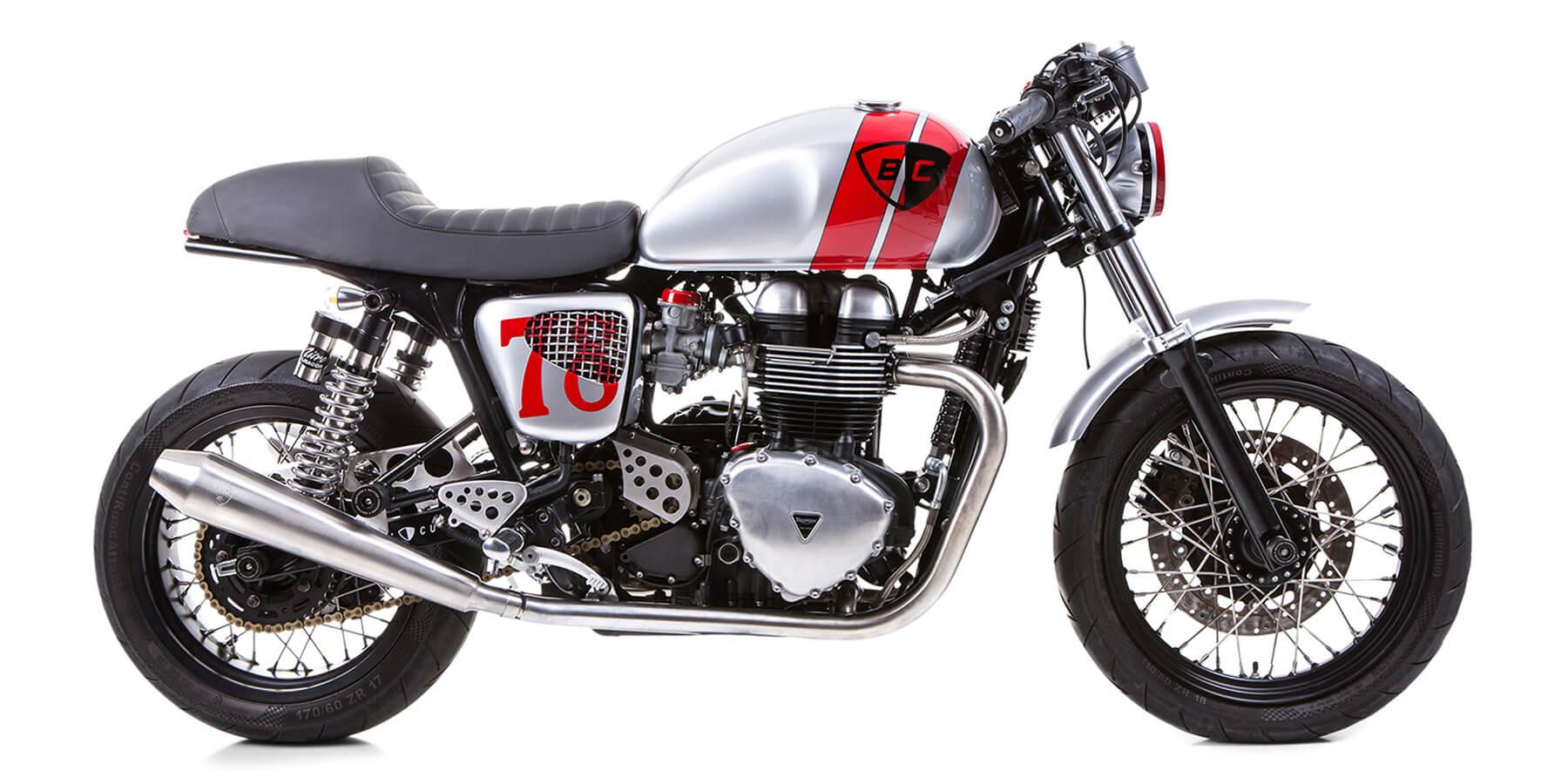 BC Build Thruxton 900 Cafe Racer Duex