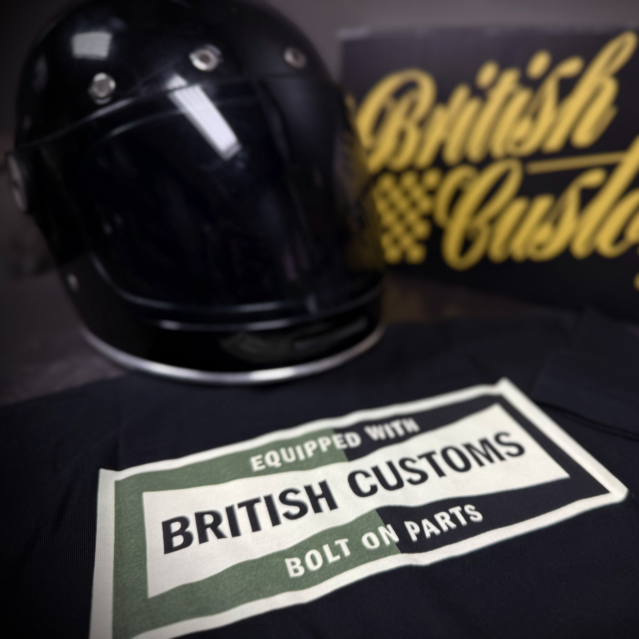 British Customs Pocket Tee - Equipped With Bolt On Parts
