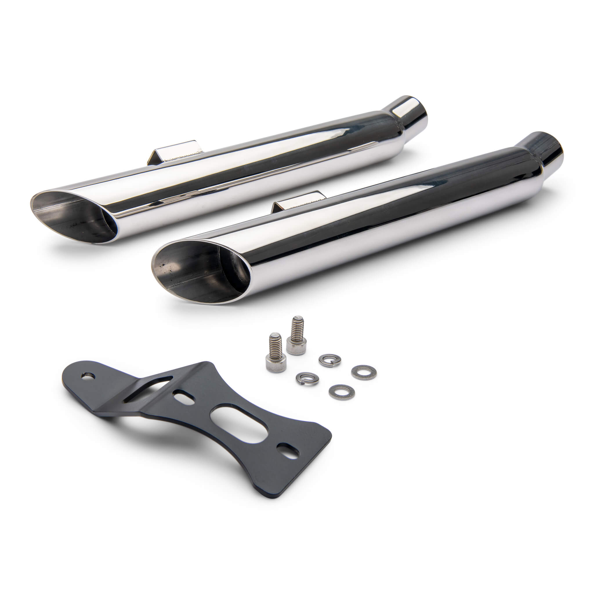 Slash Cut Shotgun Slip-On Exhaust for Triumph Scrambler 900 (2006-2016)