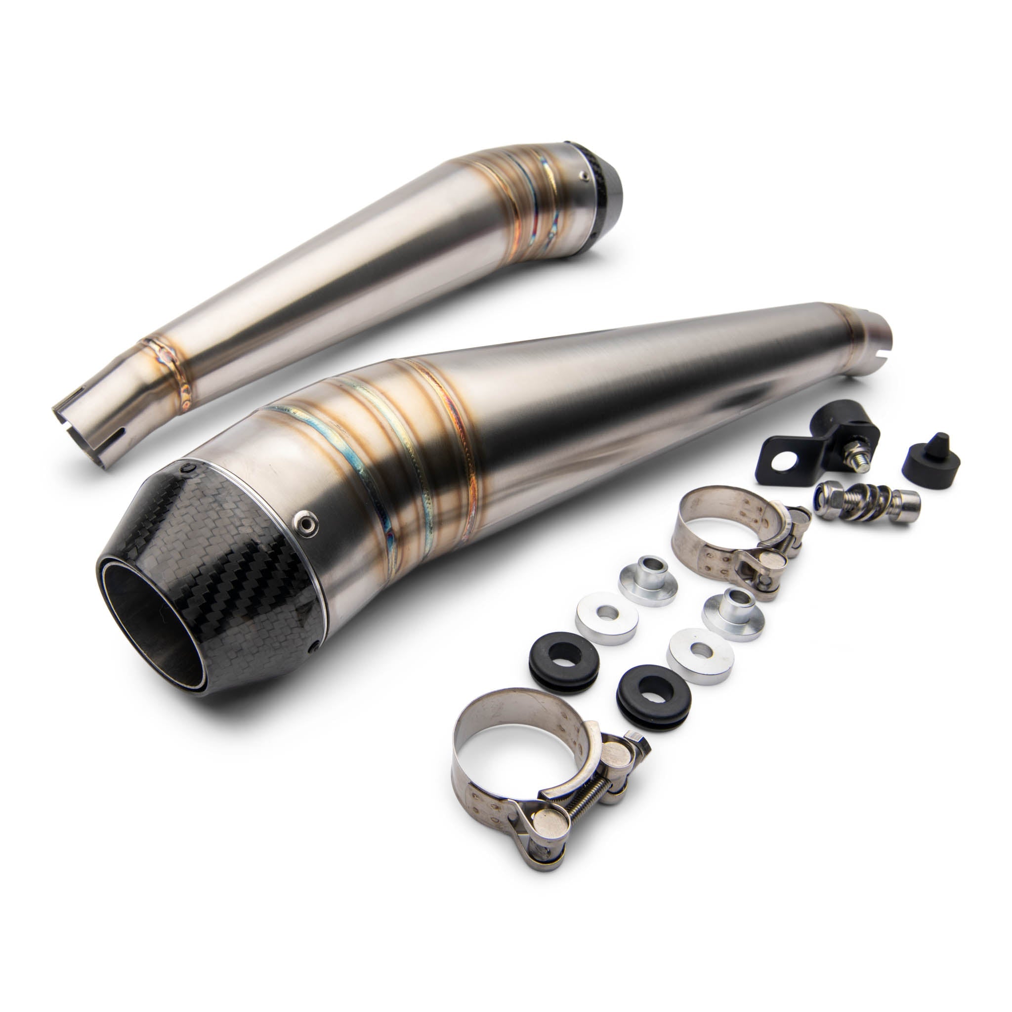 GP Carbon Slip On Exhaust for Triumph Thruxton 900