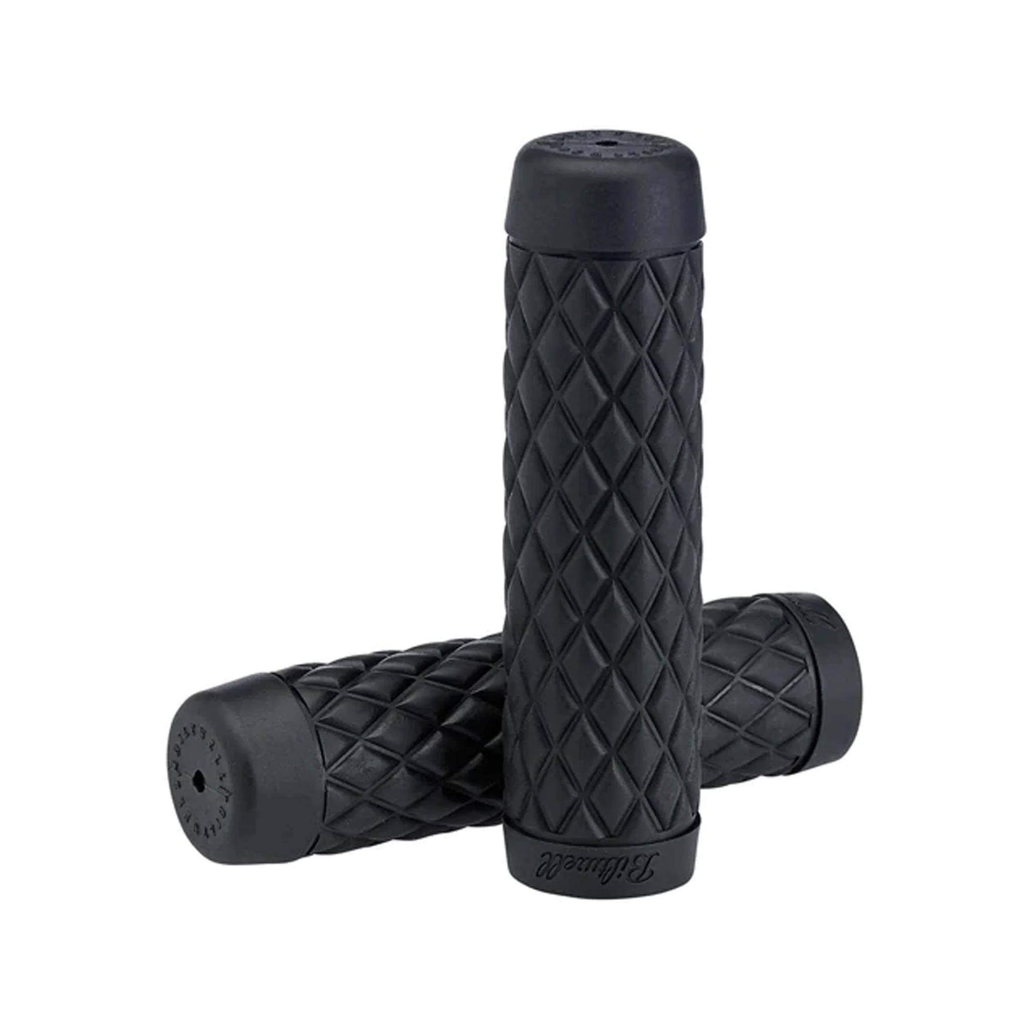 Biltwell Torker TPV Grips for Ducati Scrambler 1 Inch (Black)