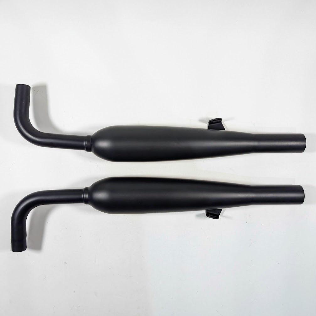 BLEM-C | Sleeper Pro Slip On Exhaust for Triumph Bobber & Bobber Black - British Customs