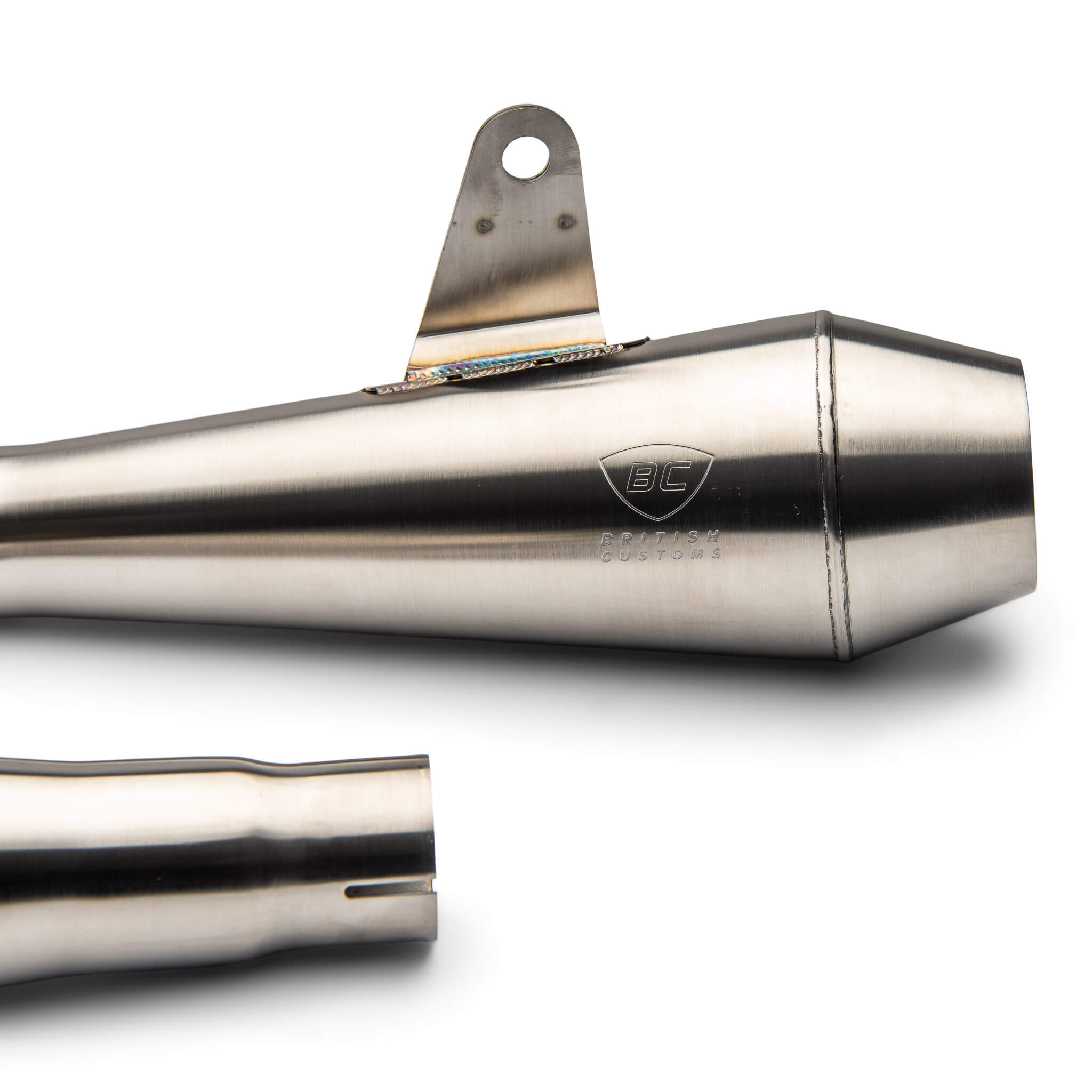 Triumph Speed Twin British Customs マフラー Builder Series TT Slip-On Exhaust | Thruxton & Speed Twin