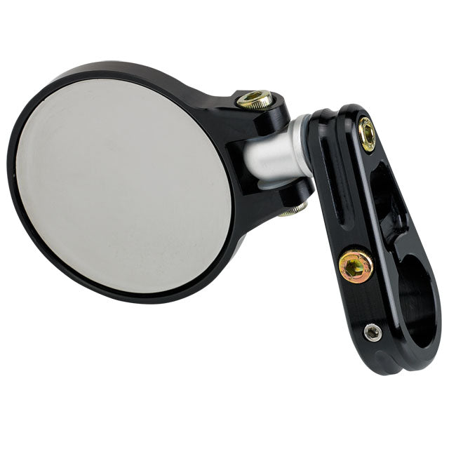 Joker Machine 2 1/4" Folding Bar End Mirror | Black