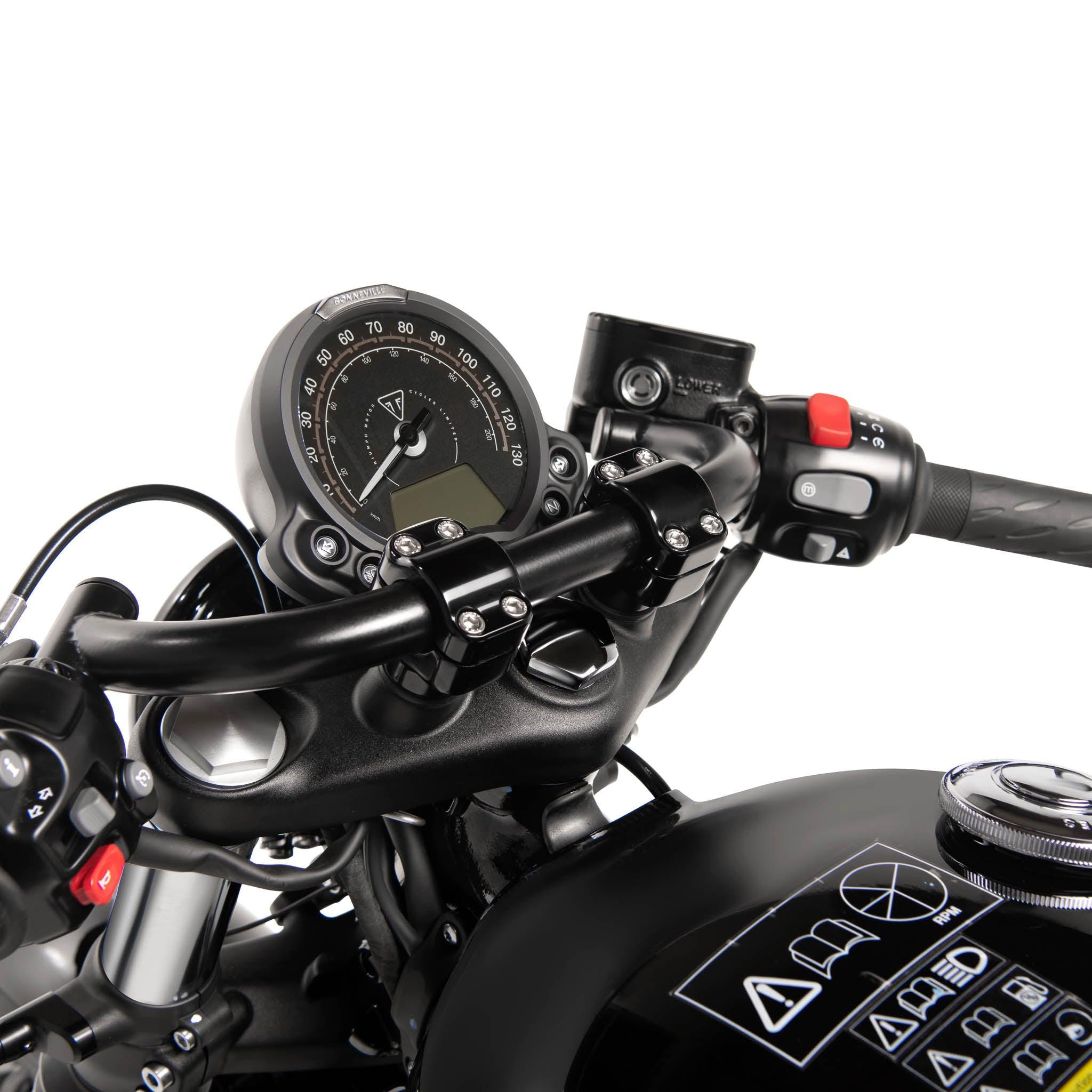 Cafe Handlebar Kit for Triumph Bobber & Bobber Black - British Customs