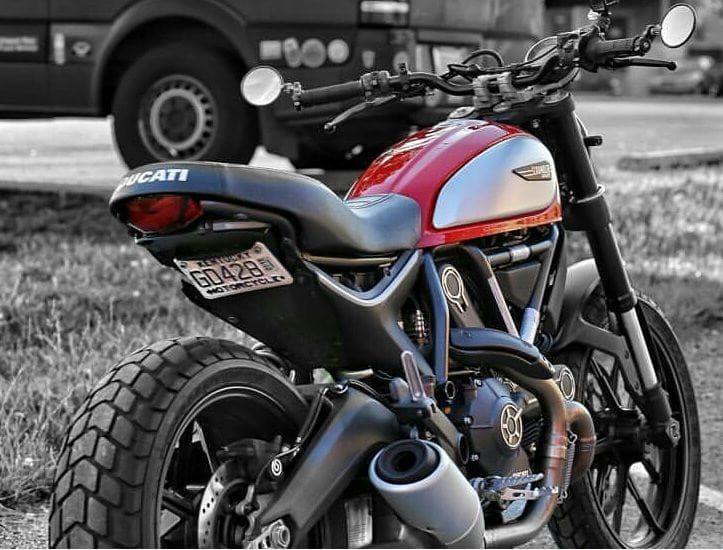 New Rage Cycles Fender Eliminator Kit for Ducati Scrambler