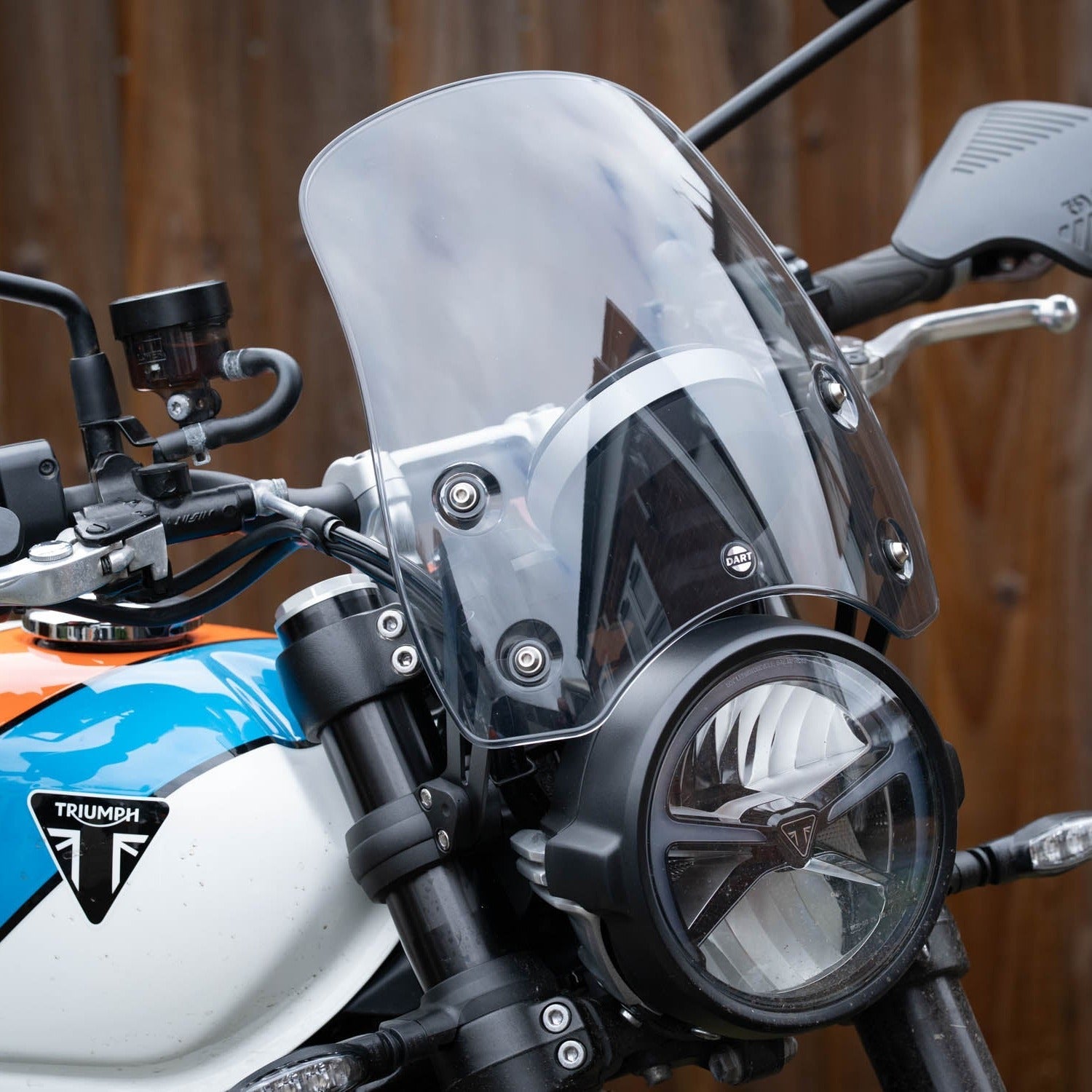 Dart Marlin S3 (Light Grey) Flyscreen for Triumph Speed Twin 900 2025 and newer