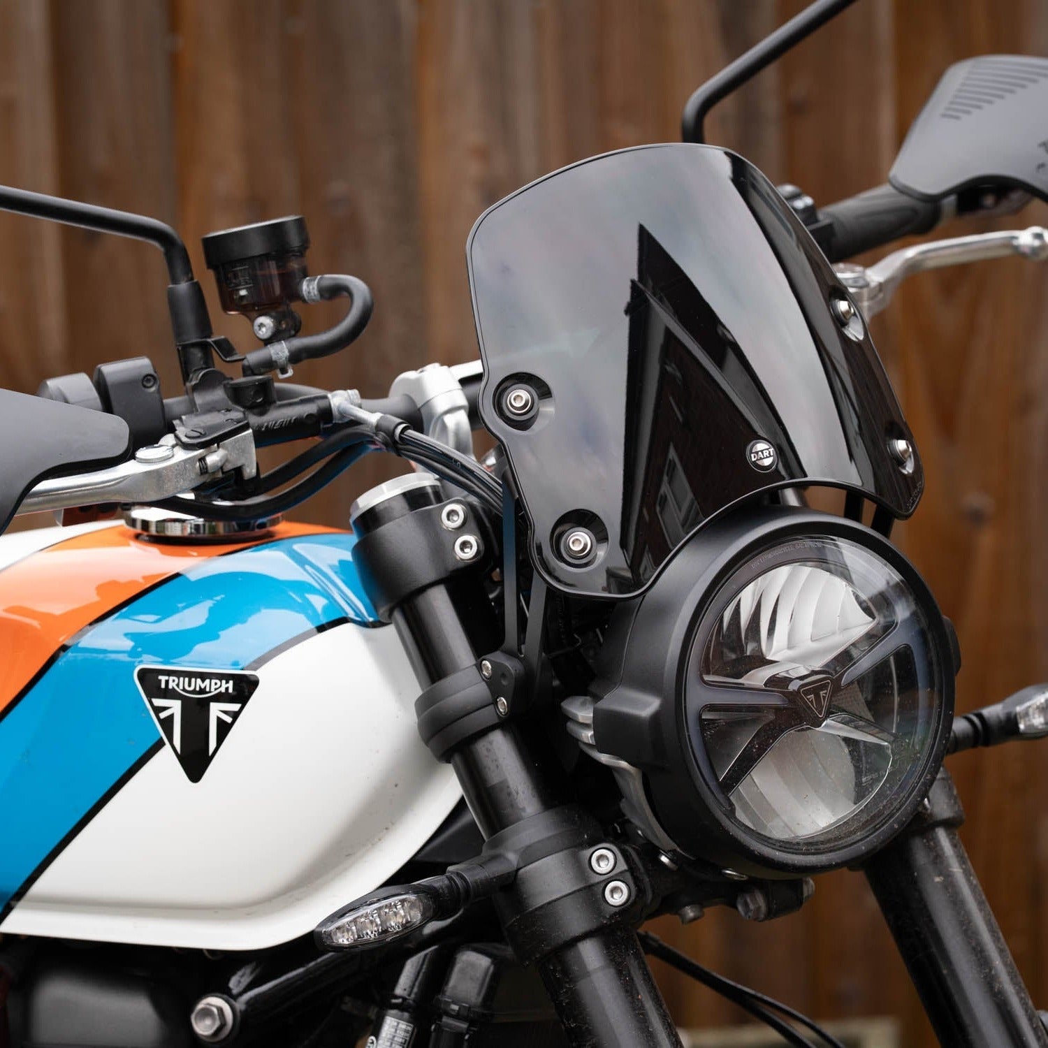 Dart Piranha S3 (Black) Flyscreen for Triumph Speed Twin 900 2025 and newer