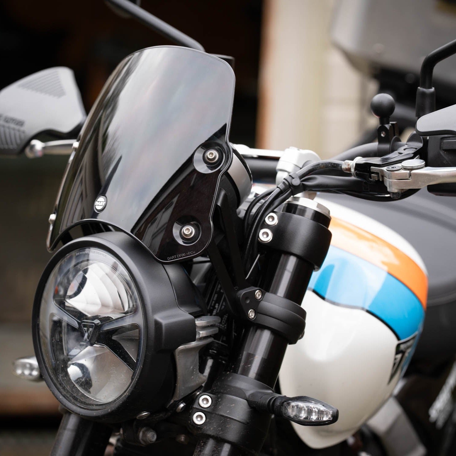 Dart Piranha S3 (Black) Flyscreen for Triumph Speed Twin 900 2025 and newer