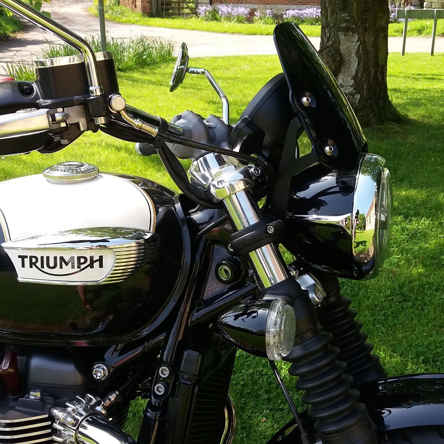 Dart Piranha Flyscreen for Triumph Speedmaster (2018-2020) - British Customs