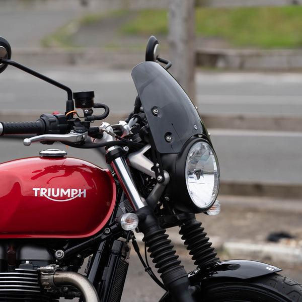 Dart Series 3 Flyscreen for Triumph Street Scrambler to 2020 - British Customs