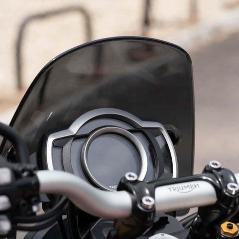 Dart Classic S3 Flyscreen for Triumph Scrambler 1200 | Black