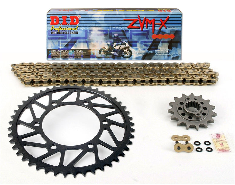 thumbnail image 2 of Gold Chain And Sprocket Kit For Pulse Lexmoto Adrenaline Superbyke RMR Sinnis Apache 2 of 4