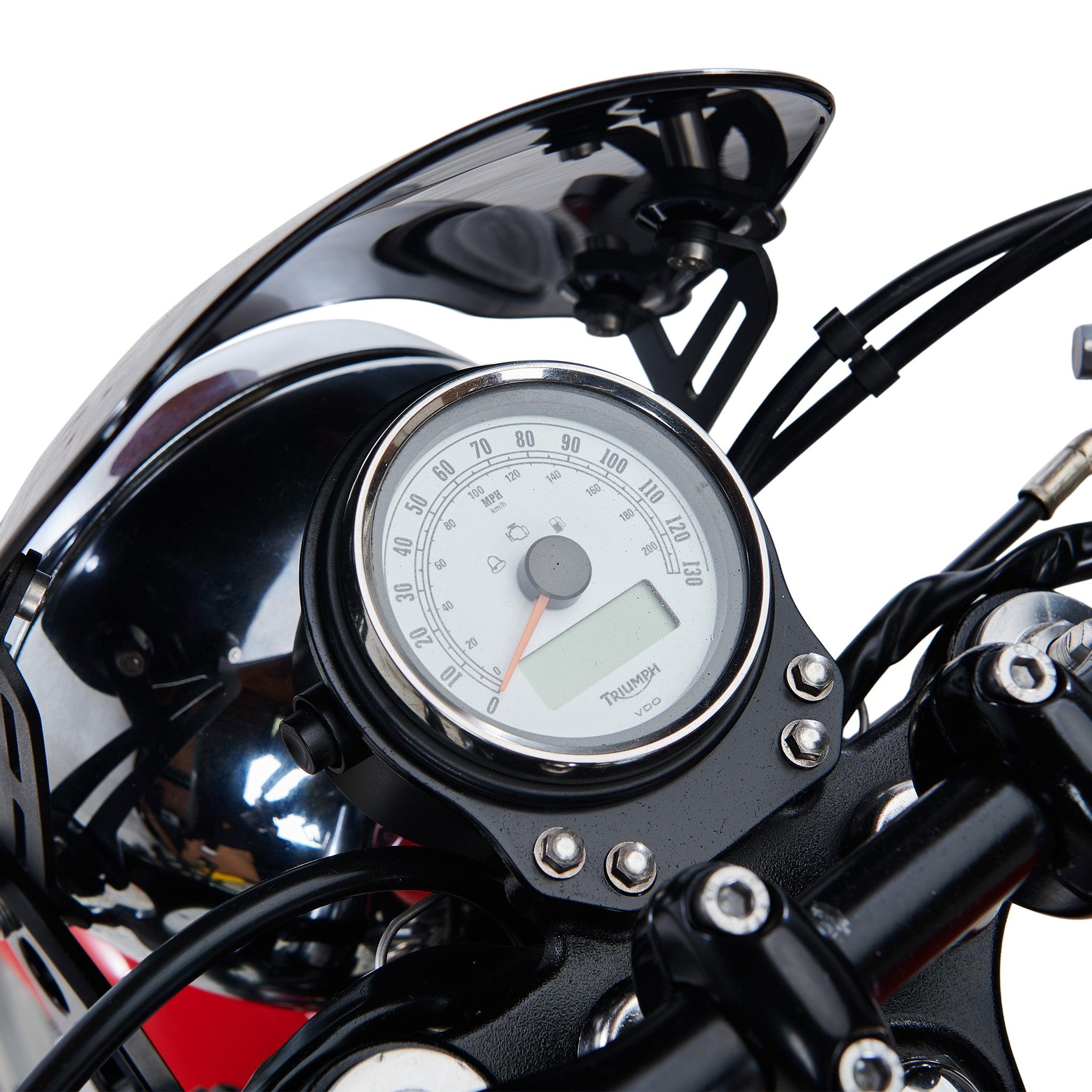 Elegant Flat Single Gauge for Triumph Motorcycles