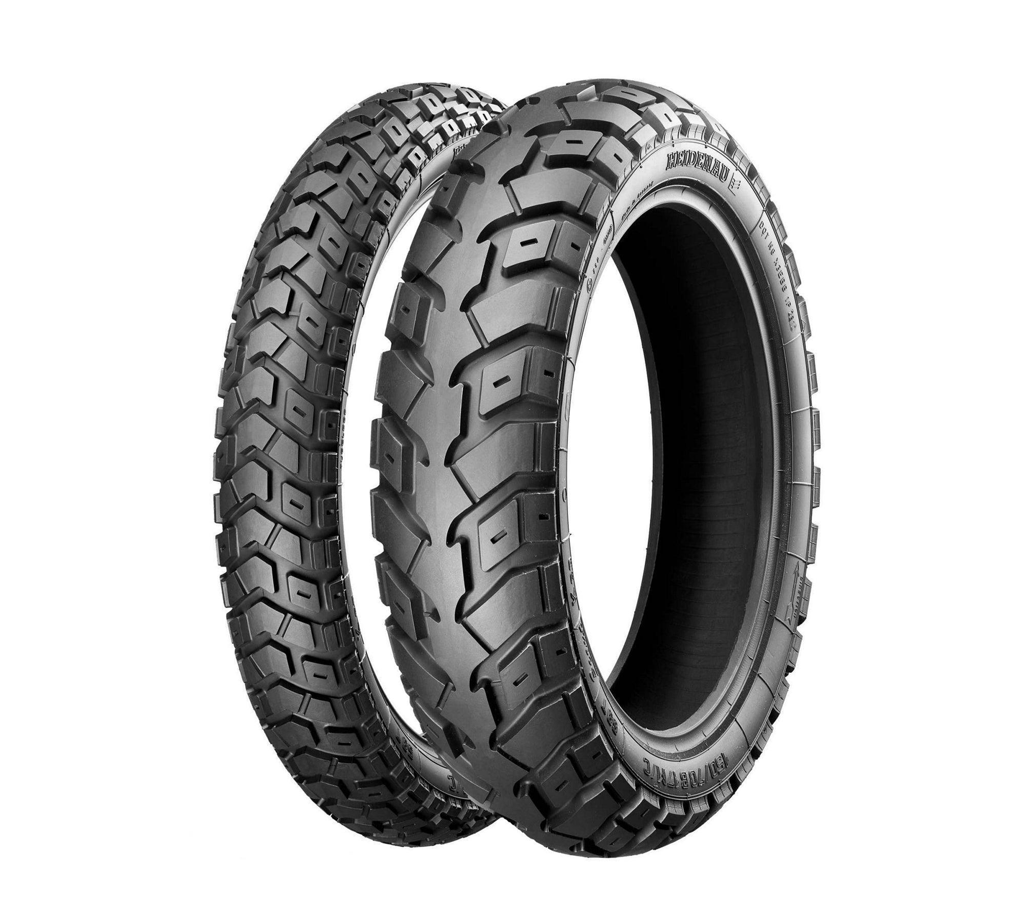 Heideanu K60 Tire Kit for Triumph Street & Speed 900 Series | Stock Size