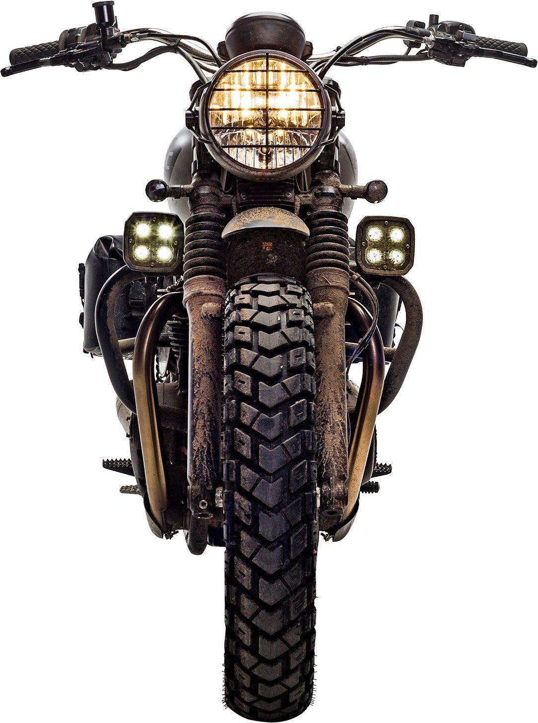 Hepco & Becker Engine Guards for Street Twin With Denali Lights