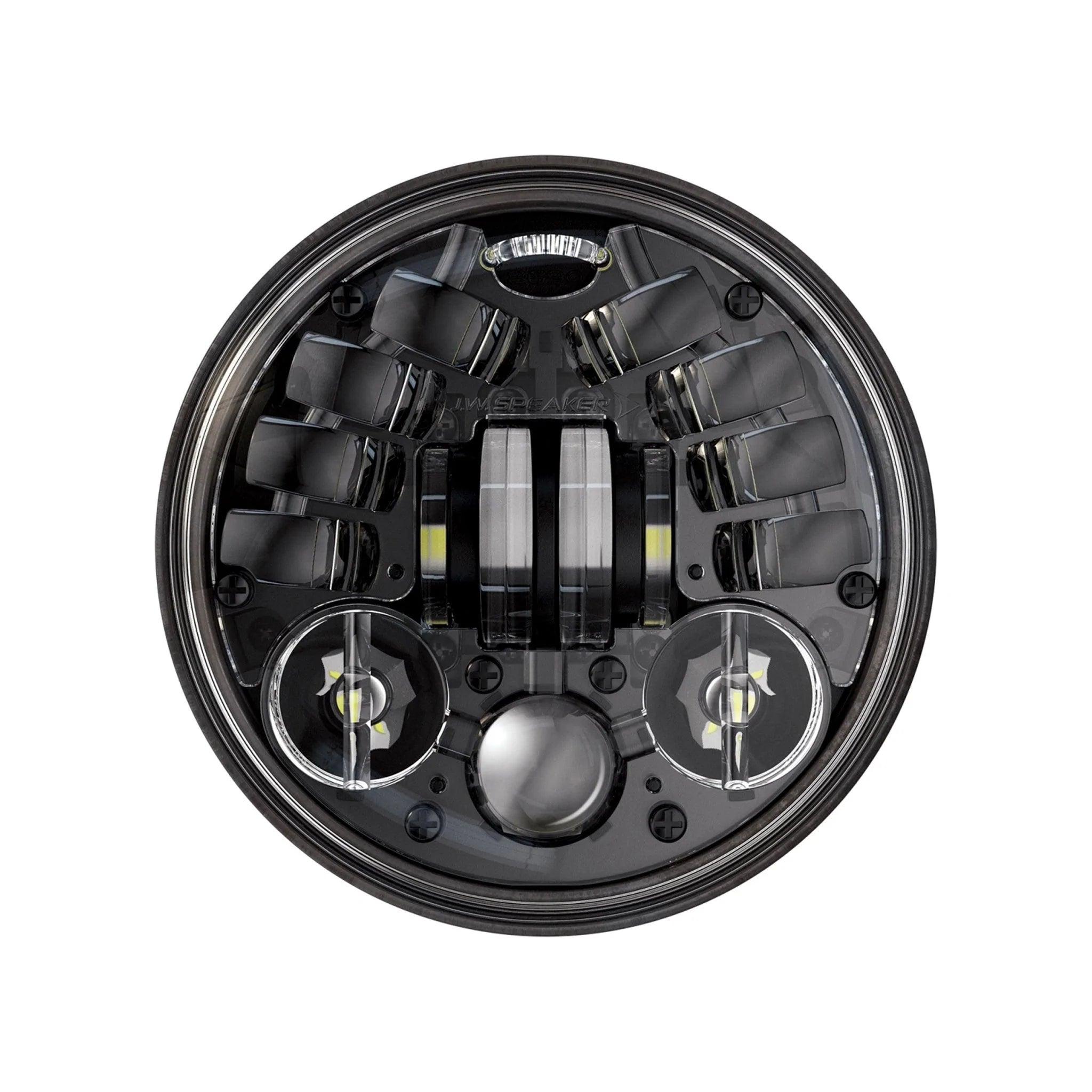 best Motodemic Adaptive LED Headlight for Black Triumph Bobber