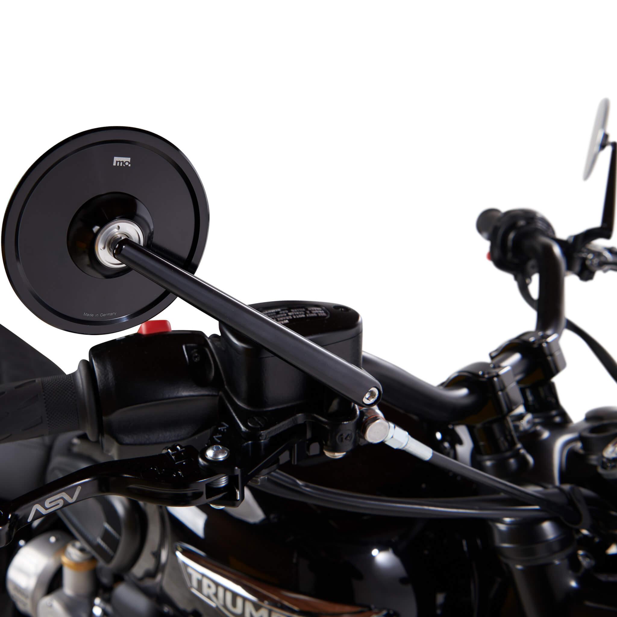 High-Quality Motogadget M.View Classic Mirror for Triumph Motorcycles