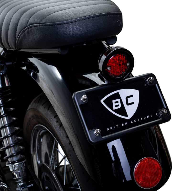 Plug & Play Pan Tail Light for Triumph Bonneville T100 / T120 / Thruxton 1200 / R / RS - British Customs