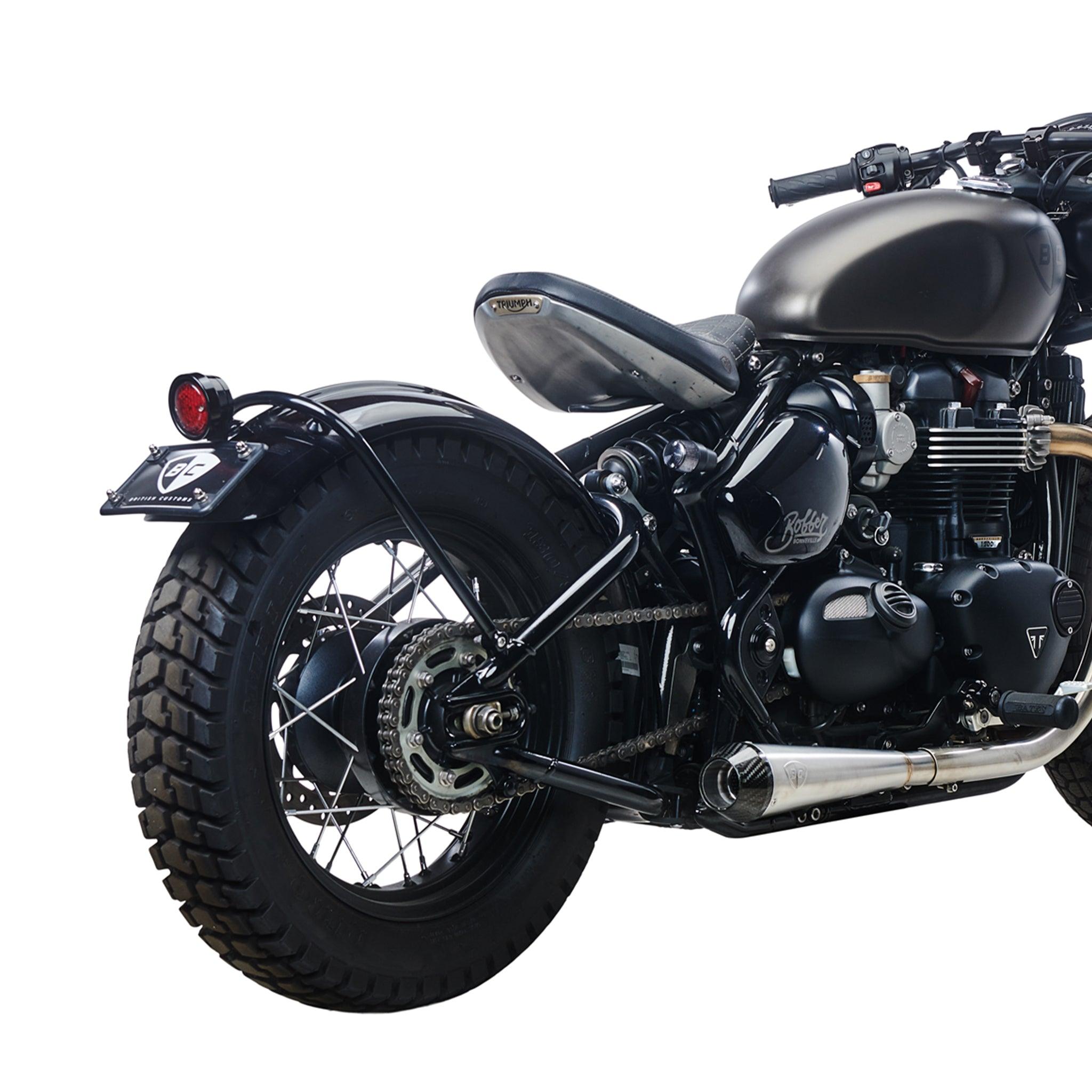 Predator Carbon Slip On Exhaust for Triumph Motorcycle - British Customs