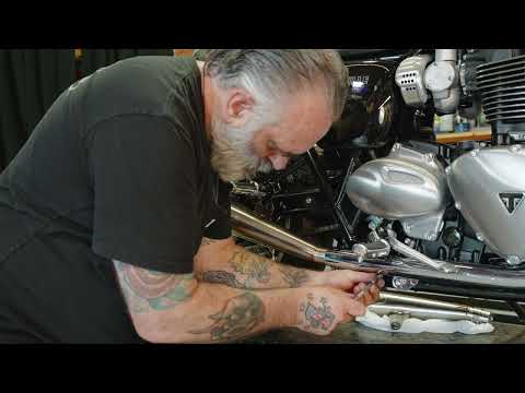 How to Install 3.5 Predator Carbon on Triumph Bonneville T100 & T120