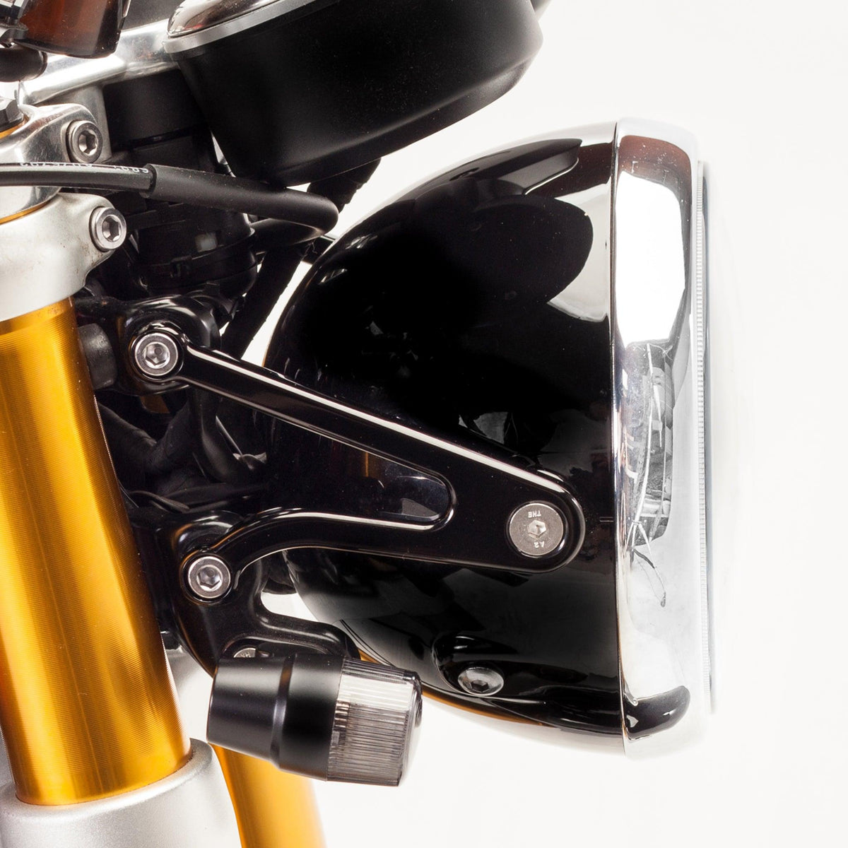 Race Headlight Ears for Triumph Speed Cup - British Customs