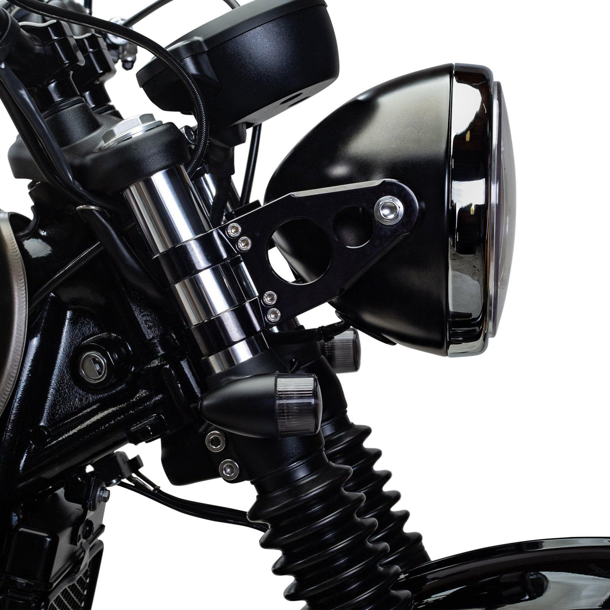 Classic Bike Shop Headlight Ears Brackets | 35mm, 39mm, 41mm | Universal Vintage Motorcycle