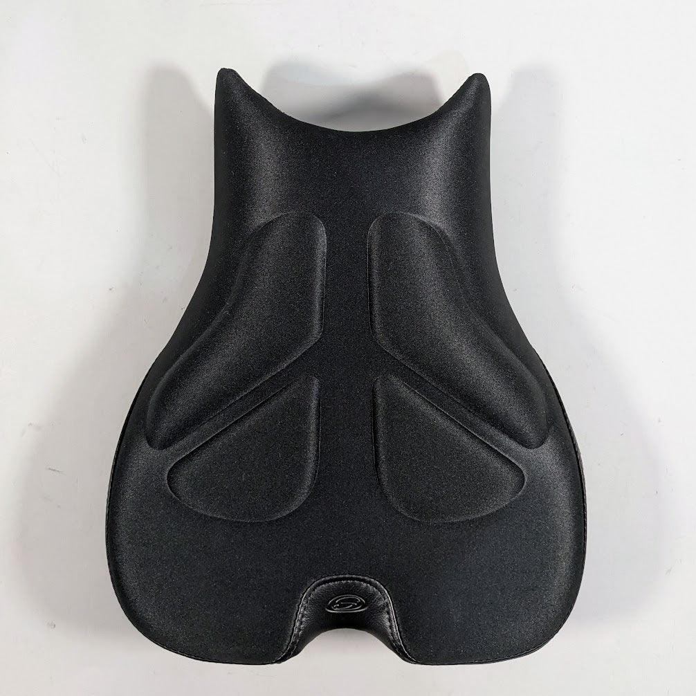 Saddlemen Gel-Channel Tech One-Piece Solo Seat with Rear Cover 0810-T013