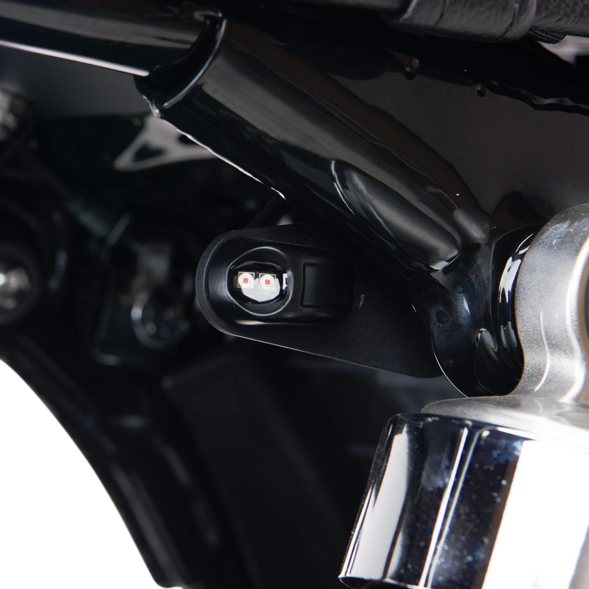 Shock Mount Turn Signal Adapters for Triumph Motorcycles - British Customs
